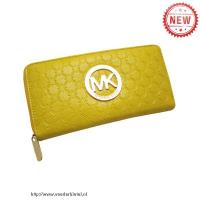 michael kors logo groot geel portefeuilles Outlet Nijmegen ed6u0830